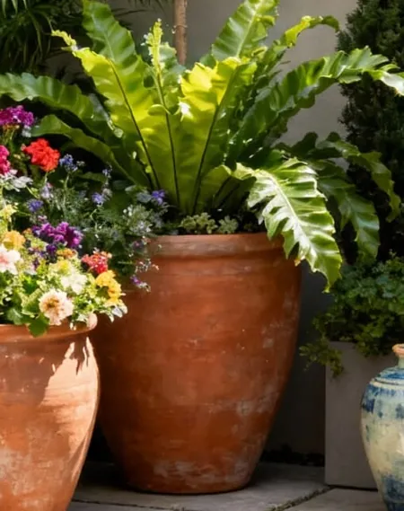 Terracotta planter